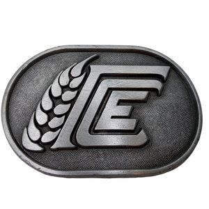 1991 Farmers Coop Belt Buckle Cooperative Kansas Zenda Nashville Medicine Lodge